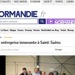 Une entreprise innovante à Saint-Saëns